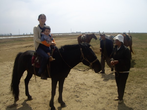 רכיבה על סוסים במונגוליה